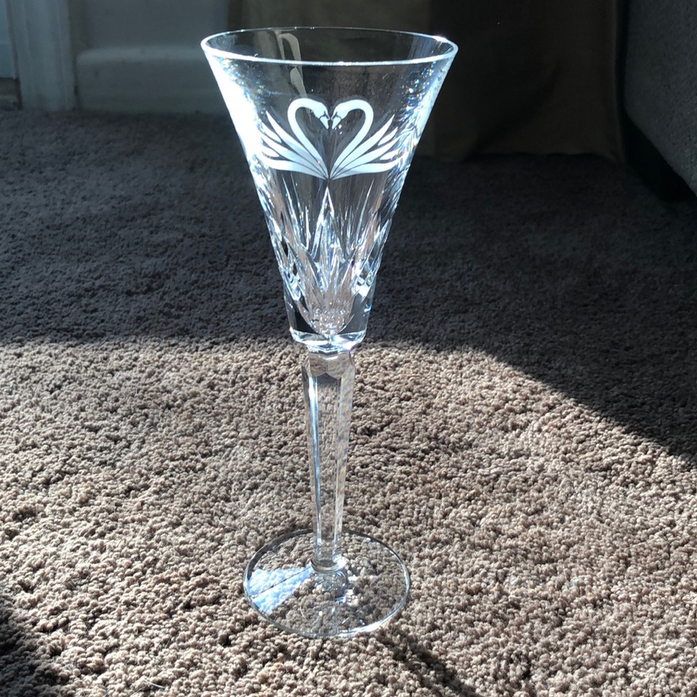 VINTAGE Waterford toasting goblet